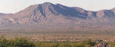 The Santa Catalina mountains, seen from the north side.  (c) McCain Photography 2006